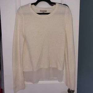 Banana Republic White Sweater